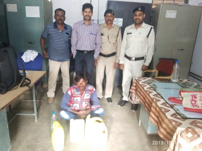 20 लीटर कच्ची शराब जब्त, आरोपी जेल दाखिल