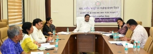 खाद्य मंत्री दयालदास बघेल ने ली विभागीय समीक्षा बैठक