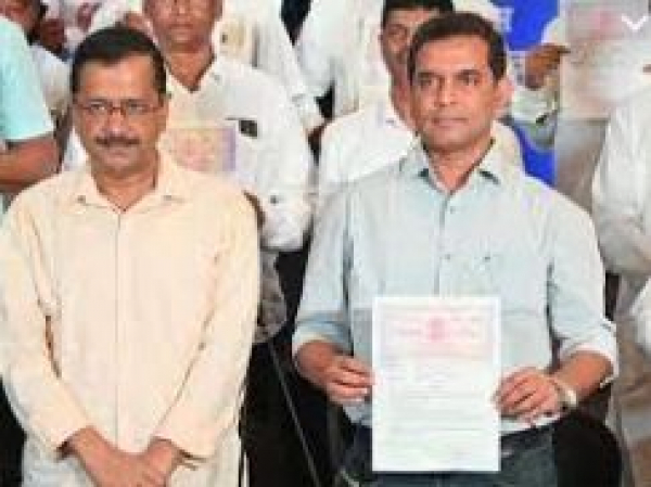 जीत के बाद कोई प्रत्याशी दल ना बदल सके आप ने कैंडिडेट से एफिडेविट साइन करवाया
